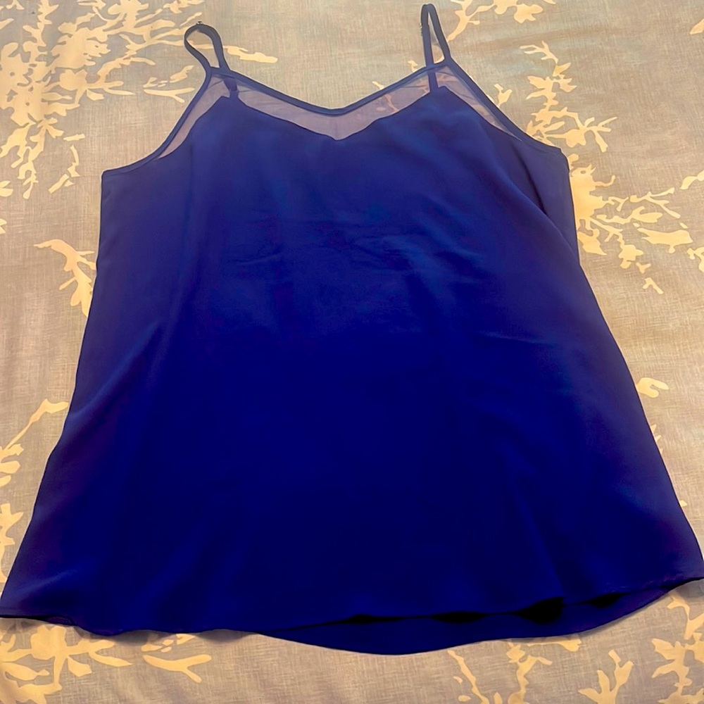 XL Bright Blue cami nwot